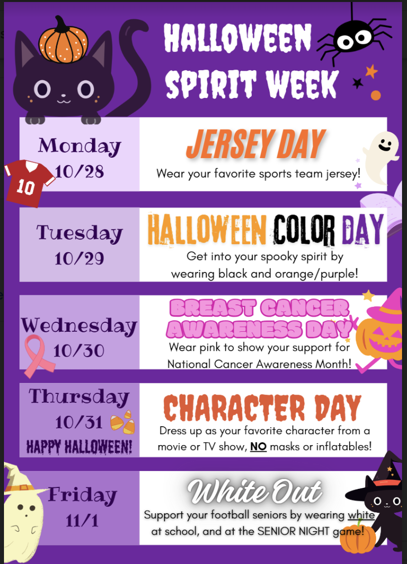 Halloween Spirit Week